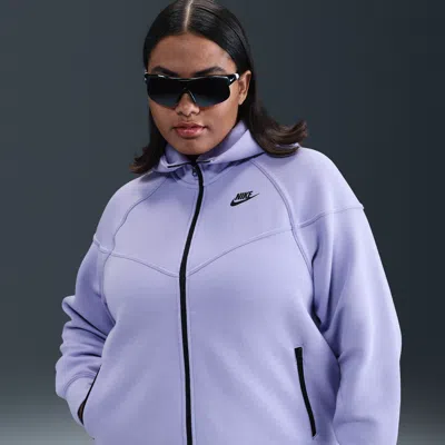 NIKE WOMEN'S  SPORTSWEAR TECH FLEECE WINDRUNNER FULL-ZIP HOODIE (PLUS SIZE),1015721282