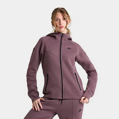 Nike Women's Sportswear Tech Fleece Windrunner Full-zip Hoodie In Purple