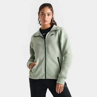 Nike Women's Sportswear Tech Fleece Windrunner Full-zip Hoodie In Jade Horizon