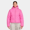 Nike Women's Sportswear Therma-fit Loose Classic Puffer Jacket In Pink
