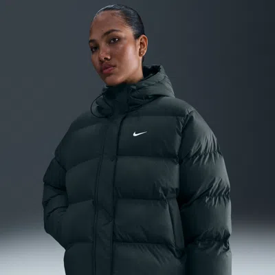 Nike Women's  Sportswear Therma-fit Puffer In Gray