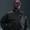 Nike Women's  Sportswear Therma-fit Reversible Bomber Jacket In Black