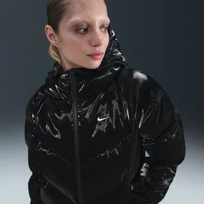 Nike Women's  Sportswear Therma-fit Shine Puffer In White