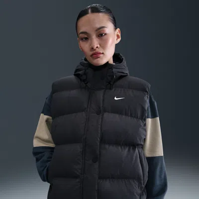 Nike Women's  Sportswear Therma-fit Vest In Black