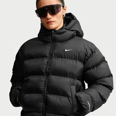 Nike Women's  Sportswear Therma-fit Jacket In Black