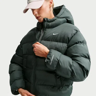 Nike Women's  Sportswear Therma-fit Jacket In Green