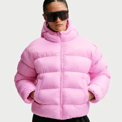 Nike Women's  Sportswear Therma-fit Jacket In Pink