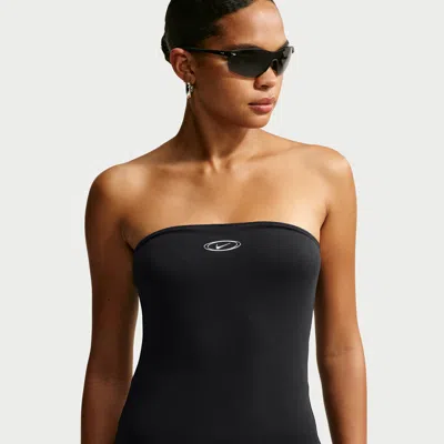 Nike Women's  Sportswear Tight Tube Top In Black