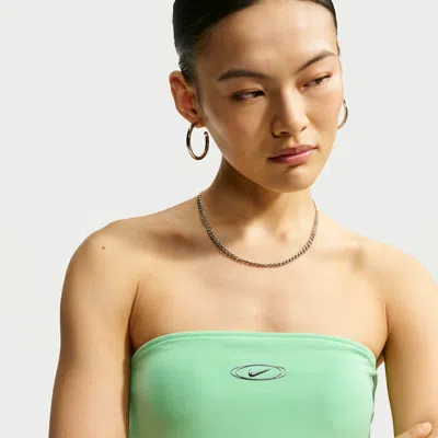 Nike Women's  Sportswear Tight Tube Top In Green