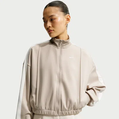 Nike Womens Nsw Track Jacket In Brown