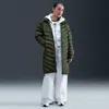 Nike Women's  Sportswear Windpuffer Therma-fit Hooded Parka In Green