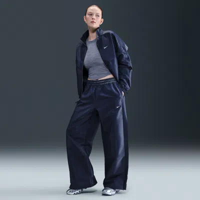 Nike Women's  Sportswear Windrunner Shine Pants In Blue