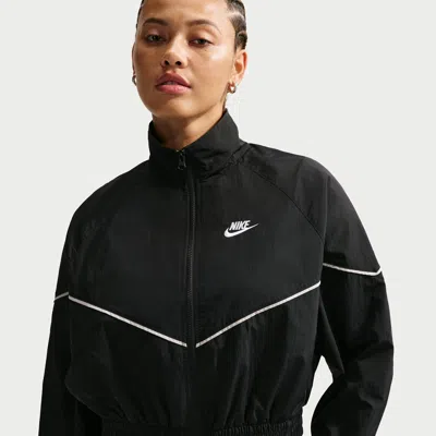 Nike Women's  Sportswear Windrunner Woven Jacket In Black