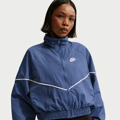 Nike Women's  Sportswear Windrunner Woven Jacket In Blue
