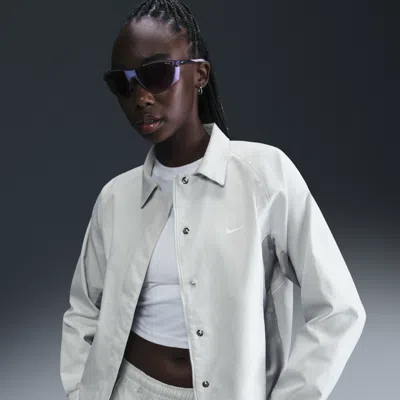 Nike Women's  Sportswear Woven Jacket In Grey