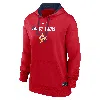 Nike Red St. Louis Cardinals Authentic Collection City Connect Performance Pullover Hoodie In Red