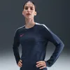 Nike Women's Strike Dri-fit Crew-neck Soccer Top In Blue