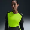 Nike Women's Strike Dri-fit Short-sleeve Soccer Top In Yellow