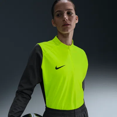 Nike Women's Strike Storm-fit Drill Top In Yellow