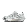 Nike Air Zoom Structure 25 Road Running Shoe In Gray