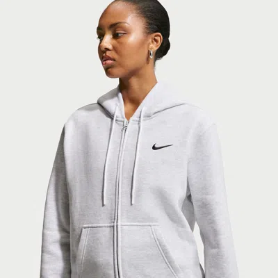 Nike Women's Studio Fleece Weight Full-zip Hoodie In Multi