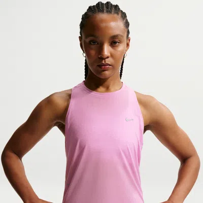 Nike Women's Swift Breathe Dri-fit Running Tank Top In Pink