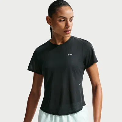 Nike Women's Swift Breathe Dri-fit Short-sleeve Running Top In Black