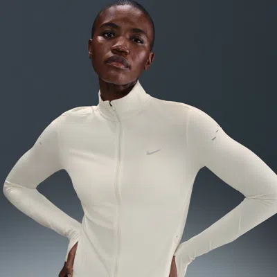 Nike Women's Swift Dri-fit Full-zip Mid-layer Running Top