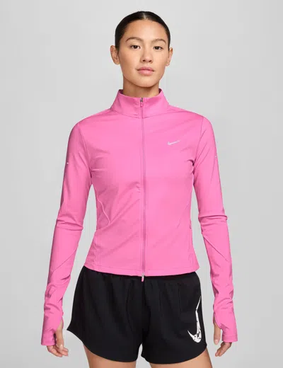 NIKE WOMEN'S SWIFT DRI-FIT FULL-ZIP RUNNING MID LAYER