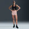 Nike Women's Swift Dri-fit Mid-rise 2.5" Brief-lined Running Shorts In Pink