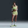 Nike Women's Swift Dri-fit Mid-rise 2.5" Brief-lined Running Shorts In Yellow
