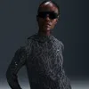 Nike Women's Swift Dri-fit Packable Running Jacket In Animal Print
