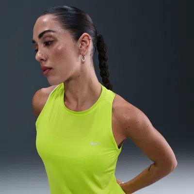 Nike Women's Swift Dri-fit Running Tank Top In Green
