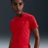 Nike Women's Swift Dri-fit Short-sleeve Running Top In Red