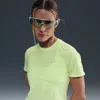Nike Women's Swift Dri-fit Short-sleeve Running Top In Yellow