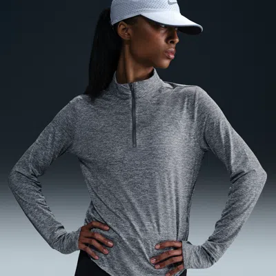 NIKE WOMEN'S SWIFT DRI-FIT UV 1/4-ZIP RUNNING TOP,1015660977