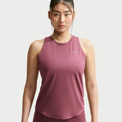 Nike Women's Swift Dri-fit Running Tank Top In Purple