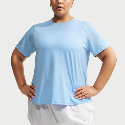 Nike Women's Swift Dri-fit Running Top (plus Size) In Blue