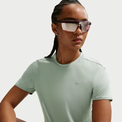 Nike Women's Swift Dri-fit Short-sleeve Running Top In Green
