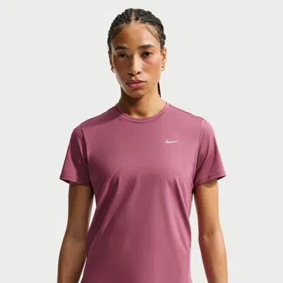 Nike Women's Swift Dri-fit Short-sleeve Running Top In Red