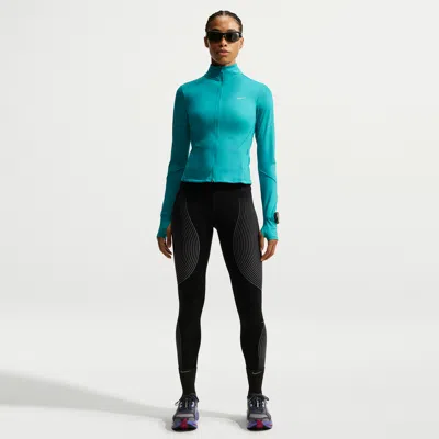 Nike Women's Swift Flash High-waisted Full-length Running Leggings In Black