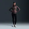 Nike Women's Swift High-waisted 7/8 Running Leggings With Pockets In Black