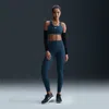 Nike Women's Swift High-waisted 7/8 Running Leggings With Pockets In Blue