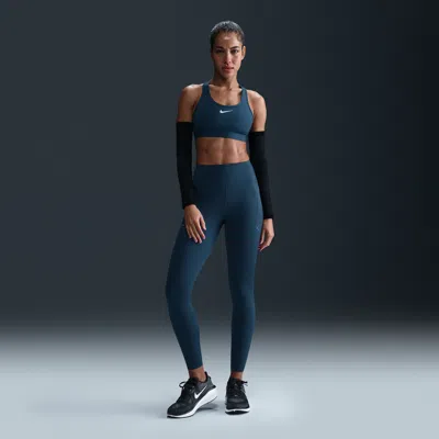NIKE WOMEN'S SWIFT HIGH-WAISTED 7/8 RUNNING LEGGINGS WITH POCKETS,1015667722