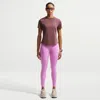 Nike Women's Swift High-waisted 7/8 Running Leggings With Pockets In Pink