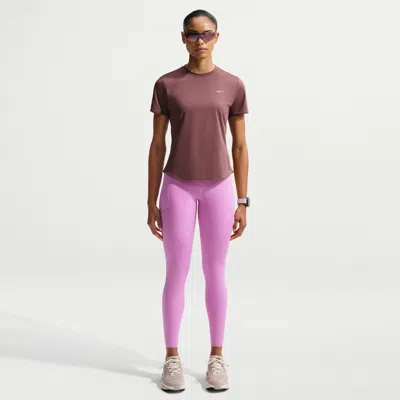 Nike Women's Swift High-waisted 7/8 Running Leggings With Pockets In Pink