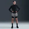 Nike Women's Swift Mid-rise 2-in-1 Running Shorts With Reflective Accents In Gray