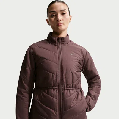 Nike Women's Swift Therma-fit Running Jacket In Purple