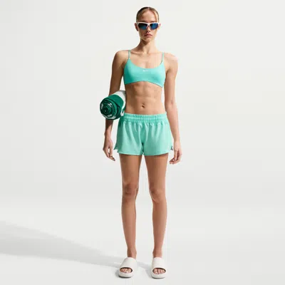 Nike Women's Swim Breaker Volley Cover-up Short In Green