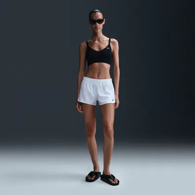 Nike Women's Swim Cover-up Shorts In White